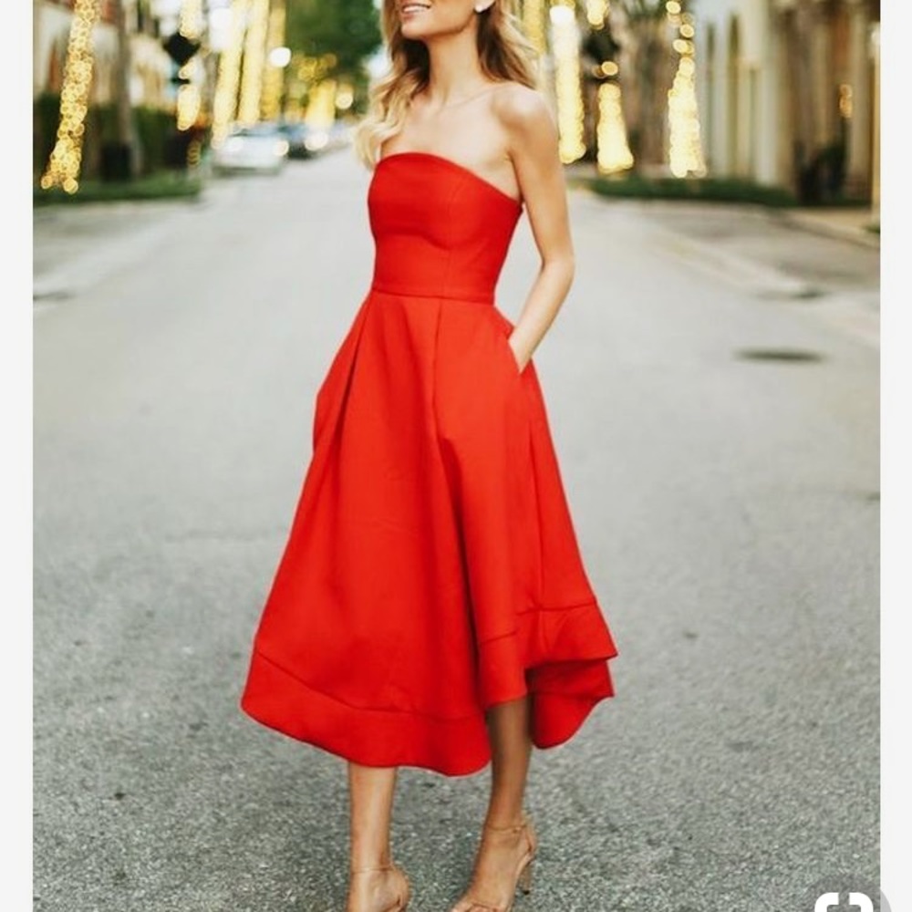 Red Holiday Dress